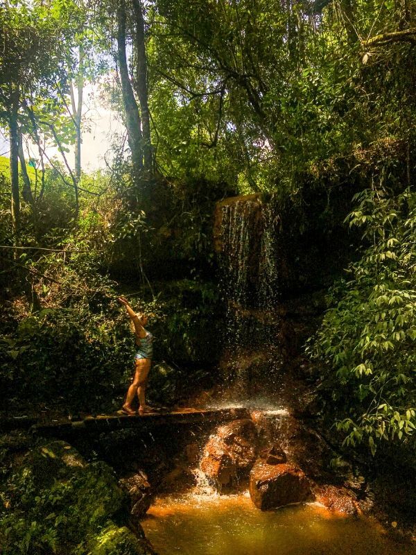 Cachoeira em Socorro, uma das 3 cidades turísticas em SP