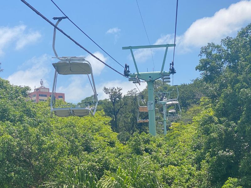 Passeio de teleférico em Atibaia