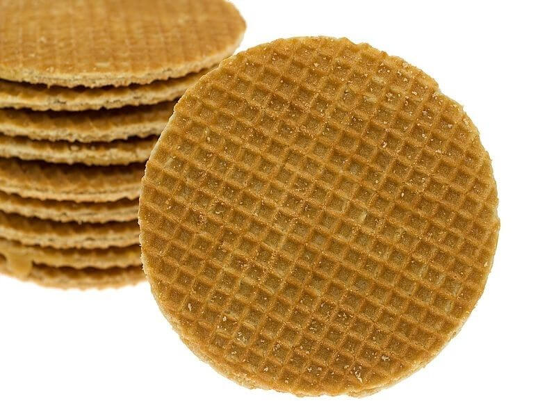 Stroopwafel - bolacha típica holandesa