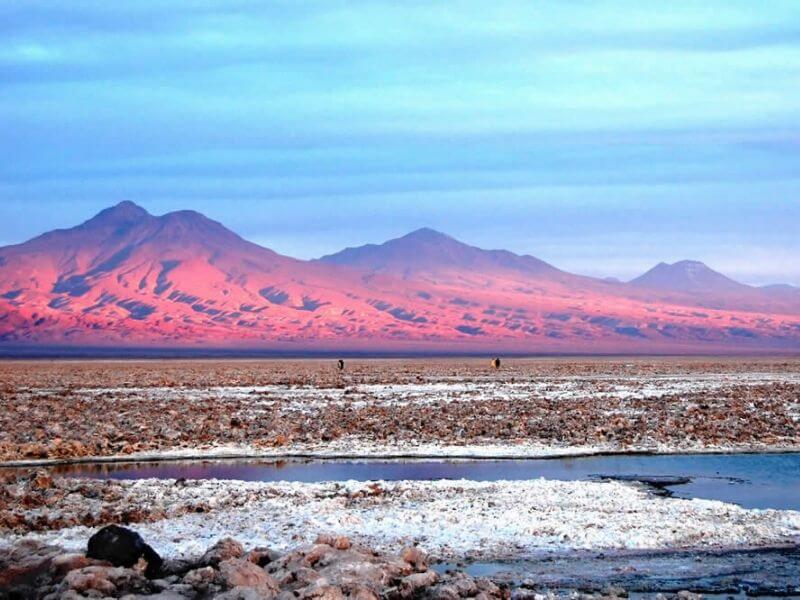 Piedras Rojas em paisagem do deserto