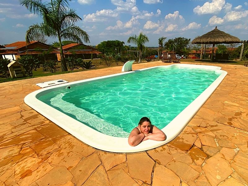 Onde ficar em Holambra - Hotel com piscina