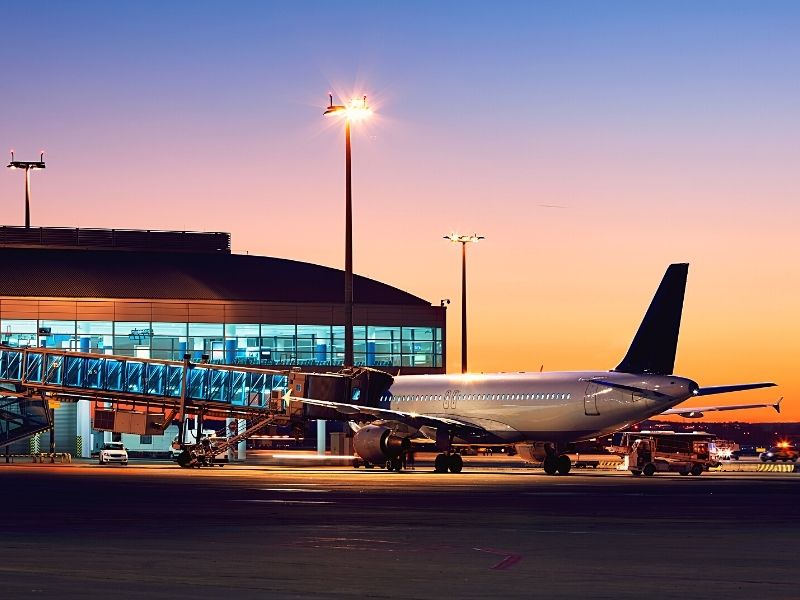 Voos de conexão em atraso - Aeroporto