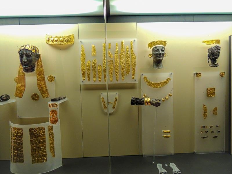 Algumas relíquias do Museu e Delfos na Grécia